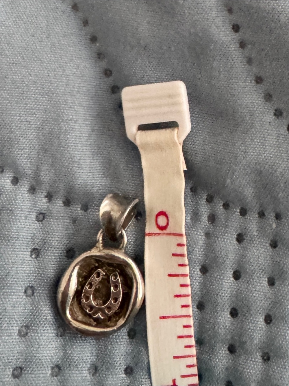 Waxing Poetic Sterling Silver Petite Horseshoe Charm - Picture 5 of 6